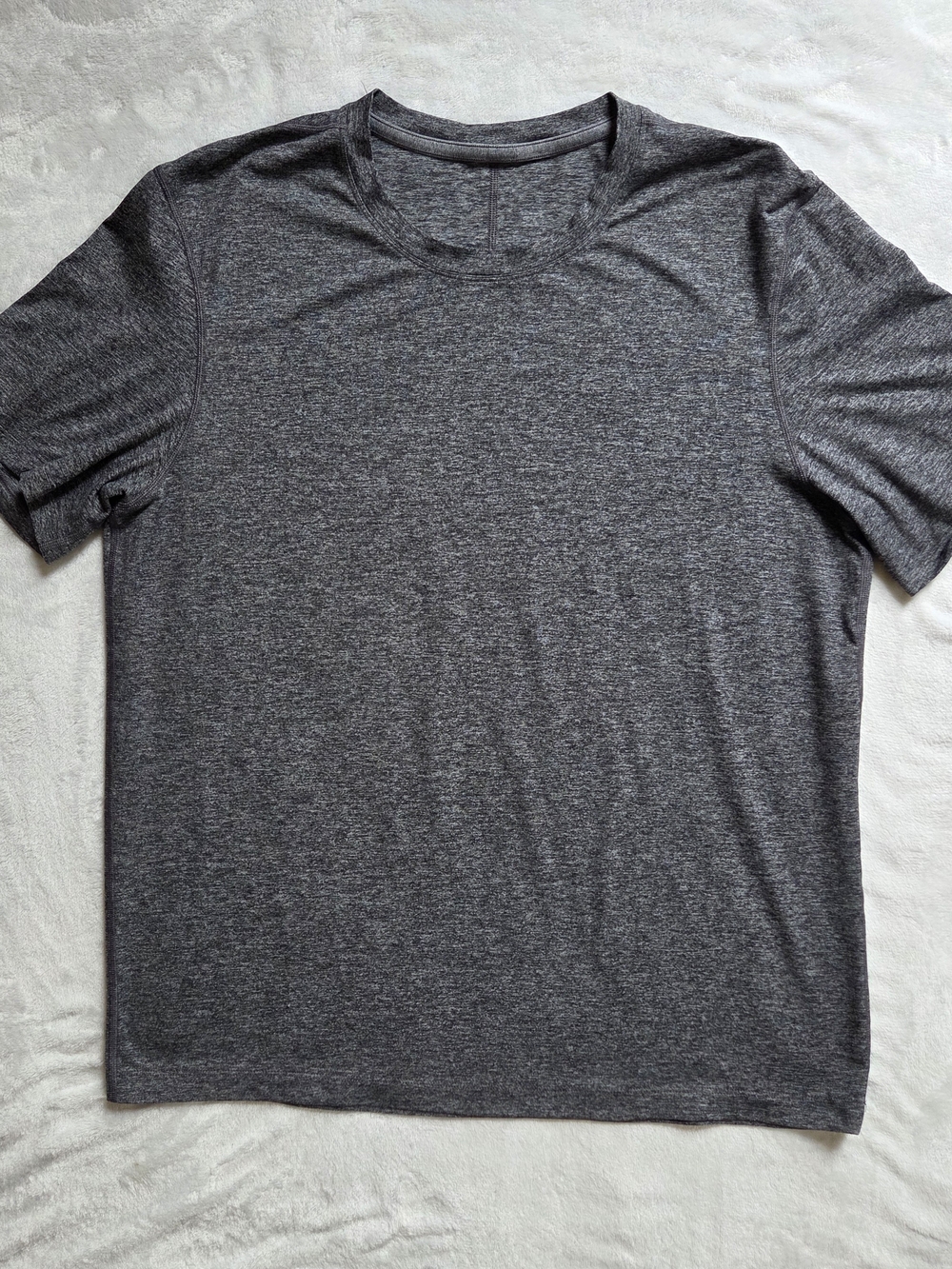lululemon Super Buttery Soft Men's Heather Charcoal Short-Sleeve Crew